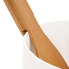 Homla, B2 Fincan, misa do sałat z bambusowymi łyżkami, 17 cm