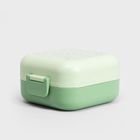 Homla, B2 Pecora, lunchbox, zielony w owieczki, 1150 ml