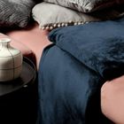 Homla, B2Rote, koc, granatowy, 150-200 cm