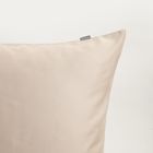 Homla, Bamsa, zestaw dwóch poszewek, z satyny bambusowej, beżowe, 50-60 cm