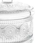 Homla, Barrel, pojemnik, szklany z pokrywką, 13 x 9,5