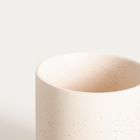 Homla, Bero, kubek, z koralikami kremowy nakrapiany, 0,3l