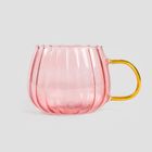 Homla, Bevanda, szklanka, różowa, 0,4 l