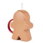 Homla, Briley, kubek, ciastek ze szklaną słomką, 0,55l