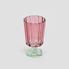 Homla, Cassiar, kieliszek, koralowo-zielony, 0,22 l