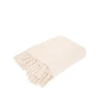 Homla, Chenille, koc szenilowy, ecru, 130-170 cm