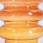 Homla, Circle, wazon, szklany miodowe ombre, 11-26 cm