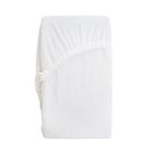 Homla, Claire, prześcieradło, jersey, białe, 200-200 cm