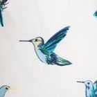 Homla, Colibri, poszewka, z haftowanymi kolibrami, 45-45 cm