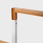 Homla, Coper, stojak, na ręczniki biały, 45-21-76 cm