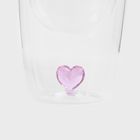 Homla, Corazon, szklanka z podwójną ścianką, 350 ml, 724602