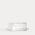 Homla, Creston, maselniczka, szklana z motywem ptaków, 17,5-7 cm