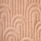 Homla, Darin, koc, miękki beżowy ze strukturalnym wzorem, 150-200 cm