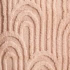 Homla, Darin, poszewka, miękka beżowa ze strukturalnym wzorem, 45-45 cm