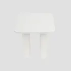 Homla, Druva, stolik kawowy, biały, 40-40-40 cm