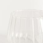 Homla, Edes, szklanka ryflowana z uchem, 0,35l