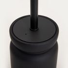 Homla, Elvia, szczotka do WC, czarna, 10,5-13-38,5 cm