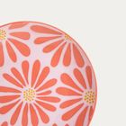 Homla, Fabia, talerz, deserowy w różowe kwiaty, 22 cm