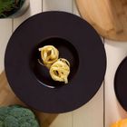 Homla, Famelio, talerz do pasty, czarny, 28 cm