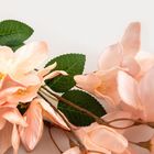 Homla, Fiorrosa, gałązka sztuczna, z różowymi kwiatkami, 70 cm