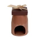 Homla, Fires, kominek ceramiczny, z woskiem Sandalwood 10-12,5 cm, 22g