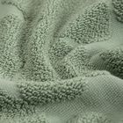 Homla, Flores, ręcznik, pistacjowy żakardowy, 100-150 cm