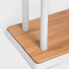 Homla, Fraz, stojak, na ręczniki, biały, 39-18-78 cm