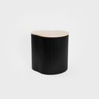 Homla, Gebo, stolik kawowy, czarny, 47-37-47,5 cm, 710773