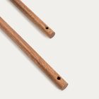 Homla, Gibara, zestaw łyżek, do sałaty w kształcie kwiatka, 30-7 cm, 2 szt.