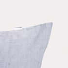 Homla, Gossy, zestaw dwóch poszewek, bawełnianych z barwionych nici niebieskich, 70-80 cm, 2 szt.