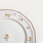Homla, Greta, talerz, obiadowy z kwiatuszkami, 27 cm