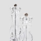 Homla, Hallais, zestaw młynków, akrylowe, 2 szt., 20 cm i 16 cm, 729720