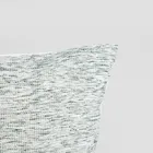 Homla, Isabel, poszewka, z ozdobnymi przeszyciami, zielona, 45-45 cm, 744846