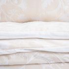 Homla, Jakad, pościel, bawełniana żakardowa beżowa, 160-200 cm