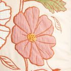 Homla, Kabir, poszewka, z dodatkiem lnu w strukturalne kwiaty, 45-45 cm