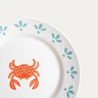 Homla, Kaoma, talerz, deserowy z krabem, 21 cm