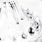 Homla, Katris, wyciskacz do cytrusów, szklany, 14 cm