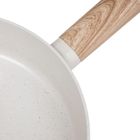 Homla, Loreburn, patelnia z powłoką ceramiczną, śmietankowa, 24 cm, 887548