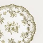 Homla, Lourry, talerz, deserowy zielony, 19 cm