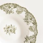 Homla, Lourry, talerz, głęboki zielony, 22 cm