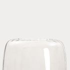 Homla, Luki, wazon, ryflowany transparentny ze szkła z recyklingu, 13-45 cm
