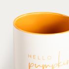 Homla, Lukon, kubek, z pomarańczowym uchem, Hello Pumpkin, 0,3l