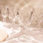 Homla, Lunna, zestaw kieliszków do wina transparentnych, 0,31 l, 4 szt.