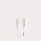 Homla, Lynnaso, zestaw szklanek, transparentnych, wysokich piętrowanych 2 szt., 0,54l