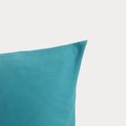 Homla, Maisy, pościel z pranej mikrofibry, turkusowa, 200-220 cm