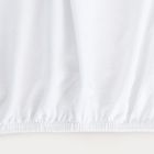 Homla, Maisy, prześcieradło, z pranej mikrofibry, białe, 140-200 cm
