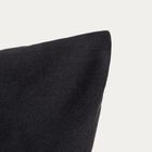Homla, Maisy, zestaw dwóch poszewek, z mikrofibry czarnych, 50-60 cm, 2 szt.
