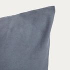 Homla, Maisy, zestaw dwóch poszewek z mikrofibry, szarych, 40-40 cm