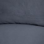 Homla, Maisy, zestaw dwóch poszewek z mikrofibry, szarych, 50-60 cm