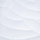 Homla, Marey, narzuta, błękitna z pikowaniem fala, 200-220 cm